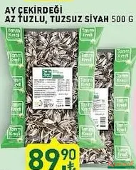 TARIM KREDİ AYÇEKİRDEĞİ 500 G fiyat ve kampanya bilgisi